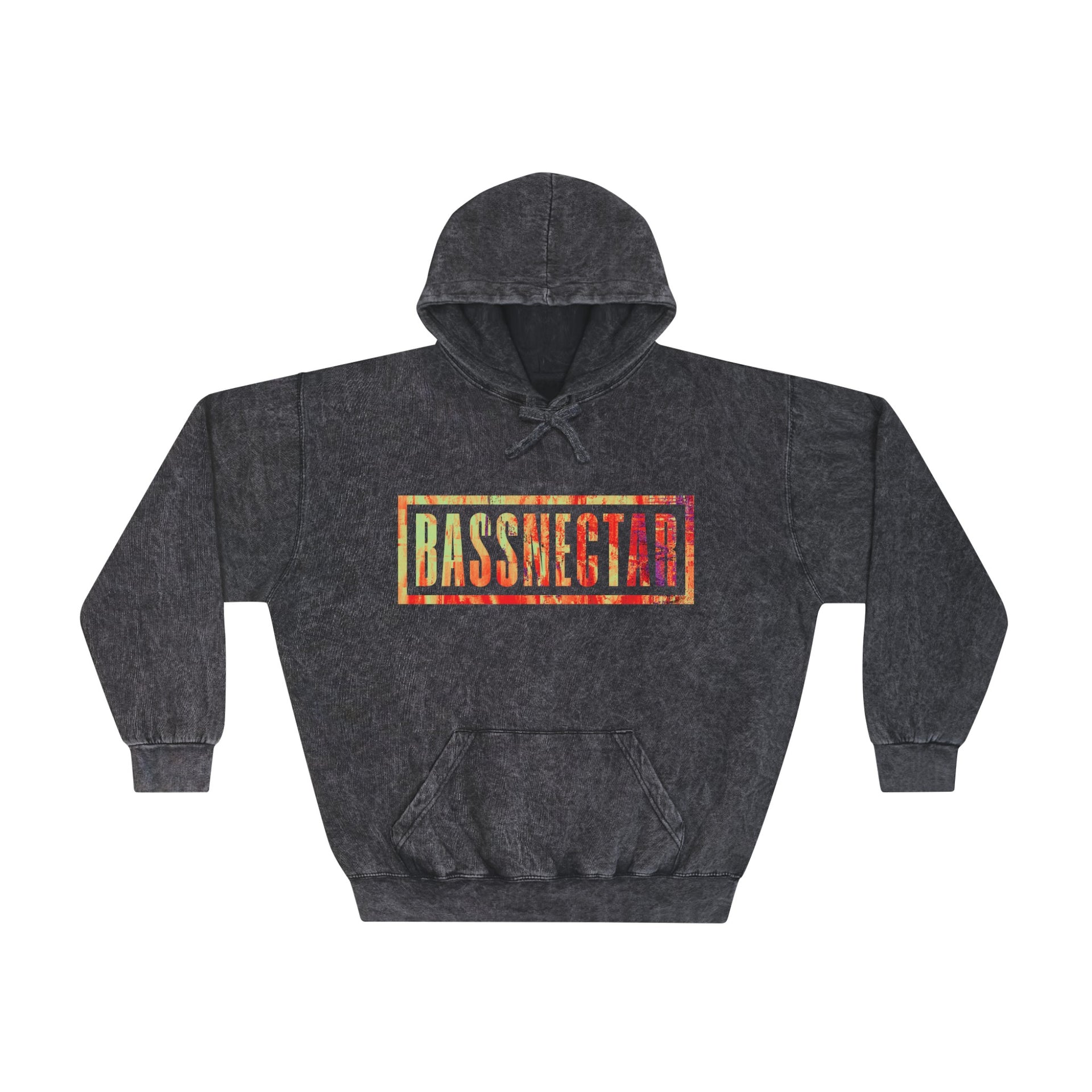 Nice & Easy branded mineral wash hoodie