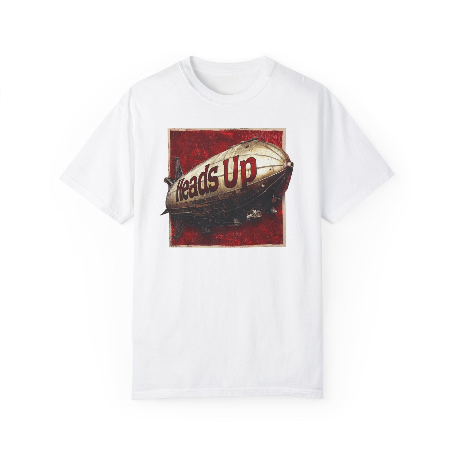 Heads Up - Big Blimp Tee | White