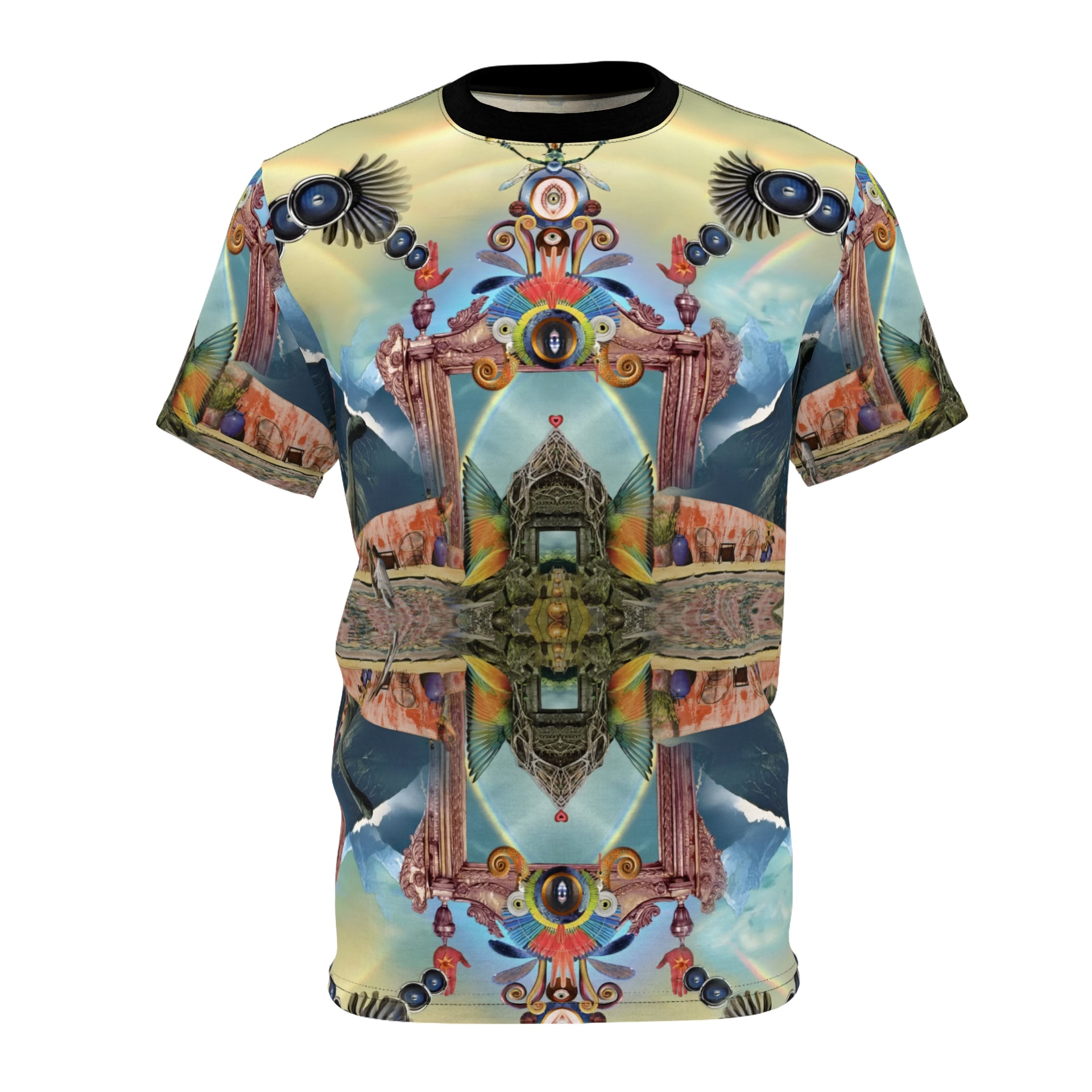 Bassnectar - Other Worlds A] - All over print tee