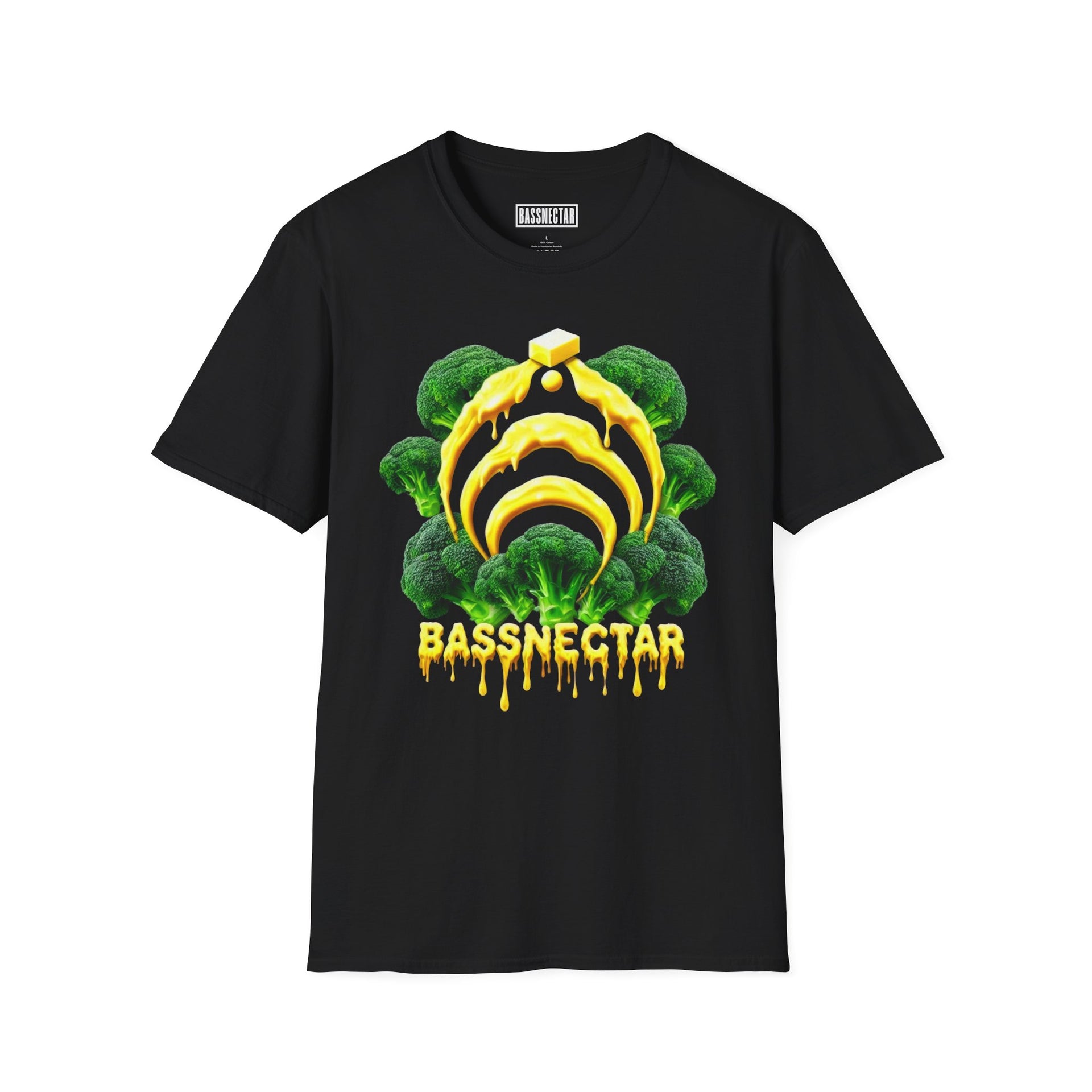 Bassnectar - Buttery Broccoli Tee [BLACK]