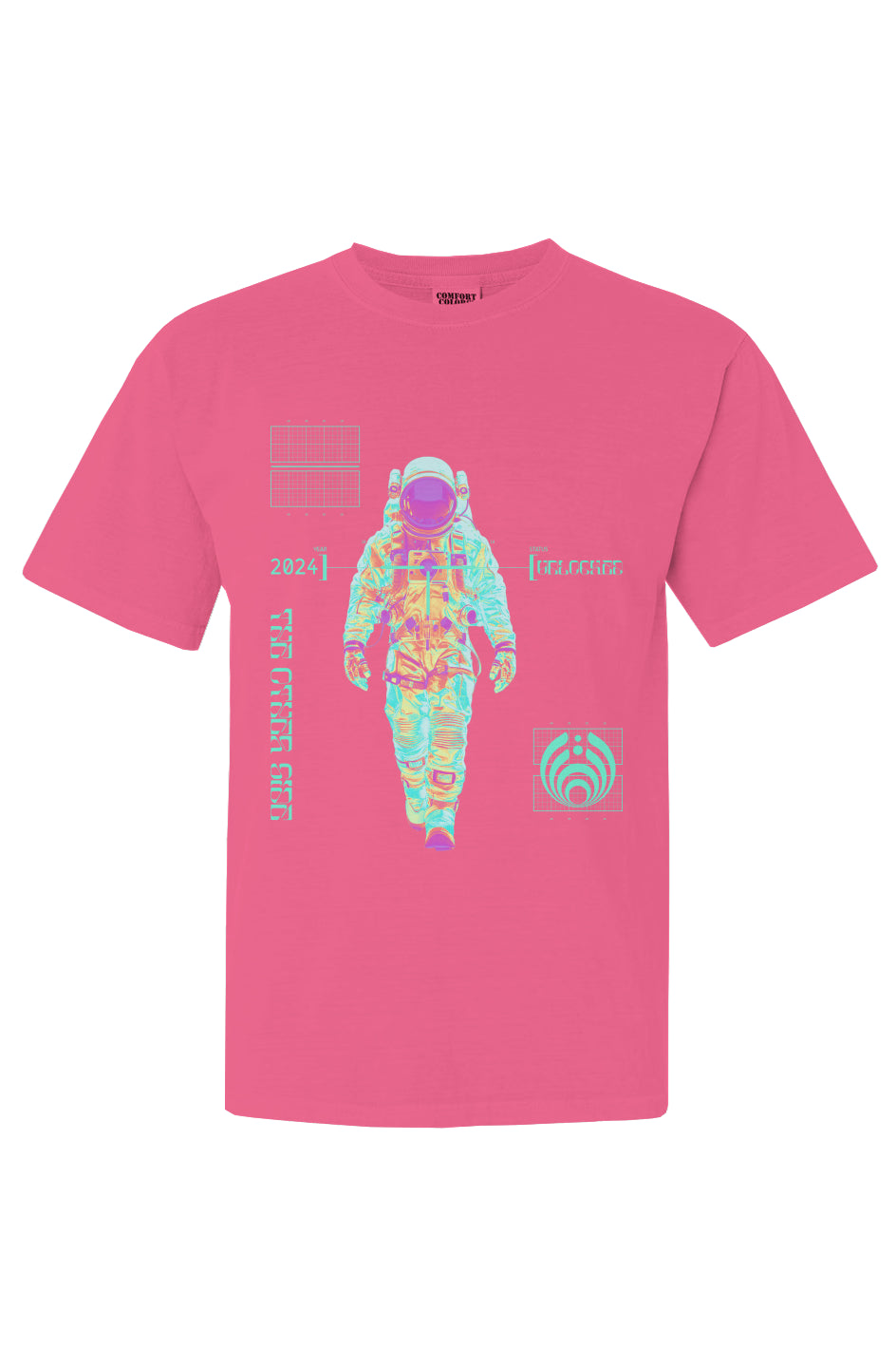 TOS Unlocked Heavyweight T Shirt Pink