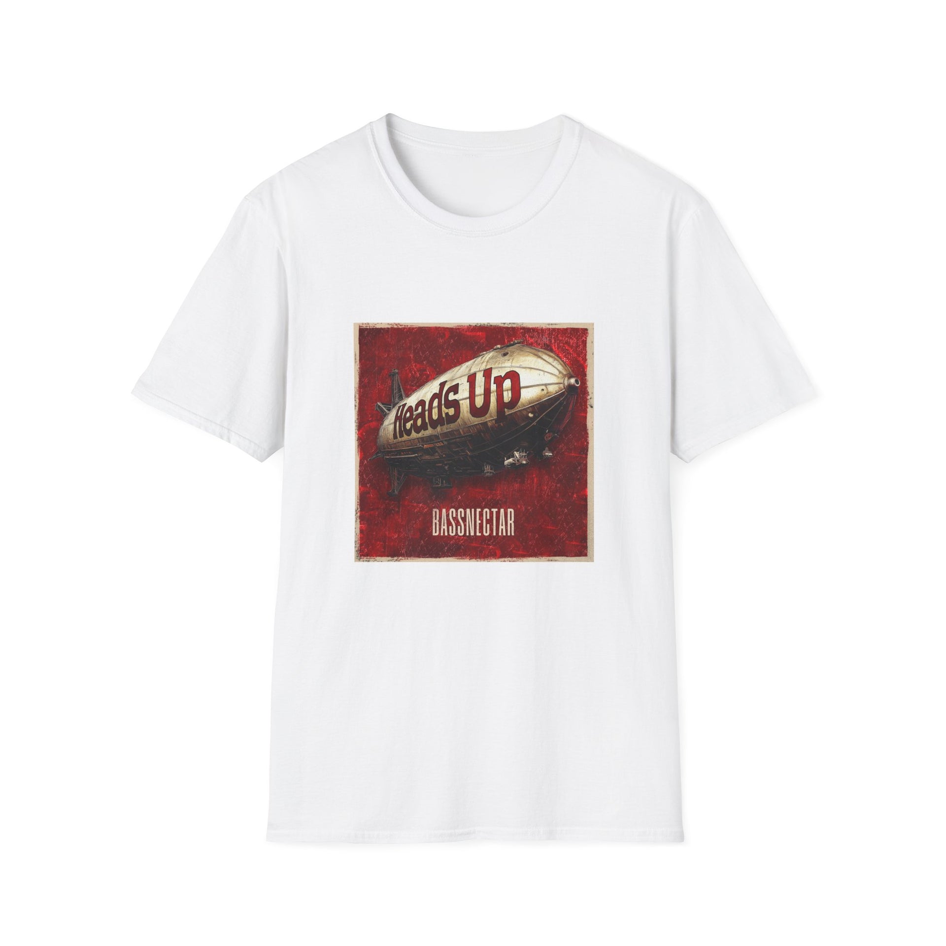 Heads Up - TOS Throwback Cover Tee - White