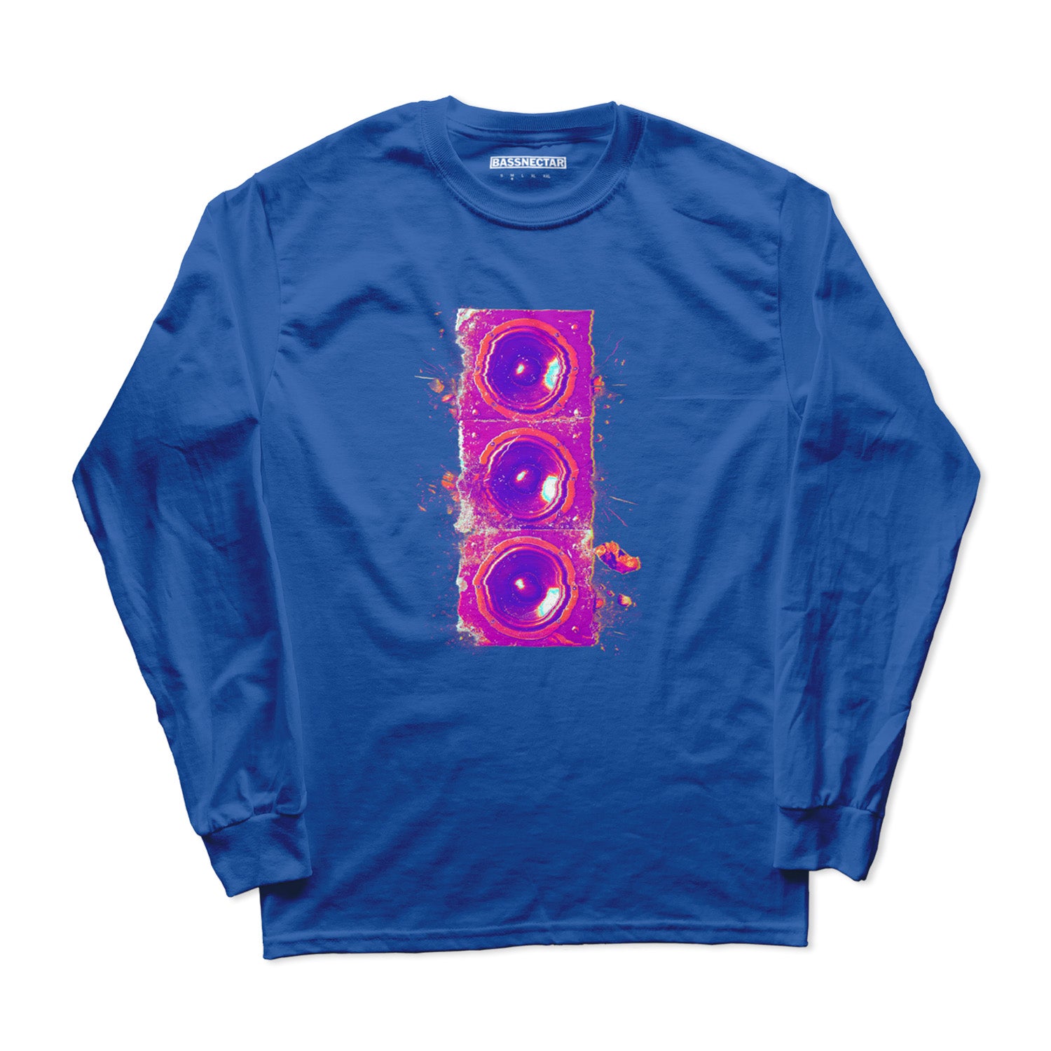 That Different Pink Speaker Stack LS Tee [Royal]