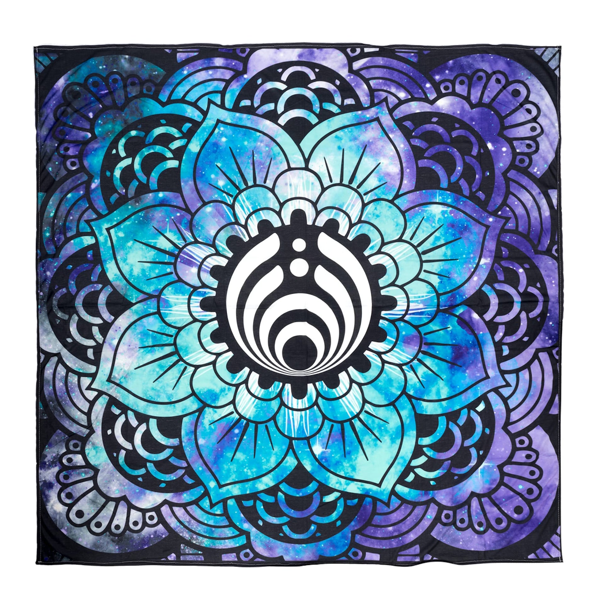 Tie-Dyed Flower Tapestry
