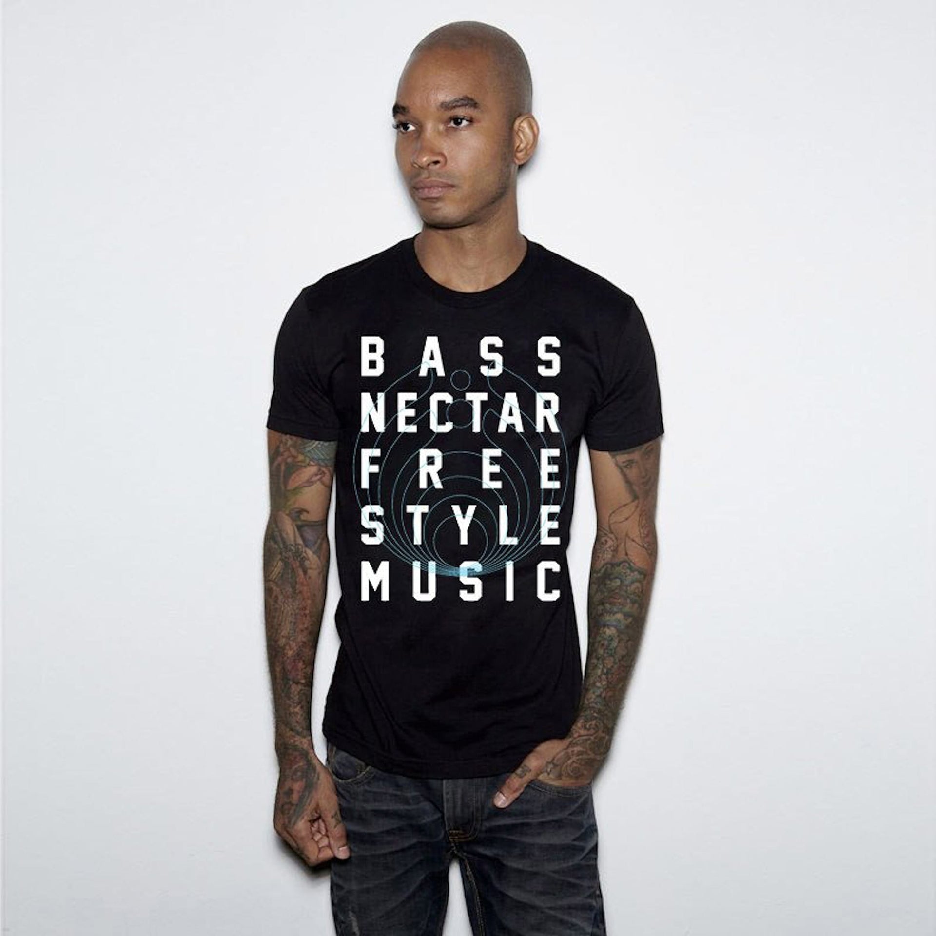 Freestyle Bass Music - Black Tee