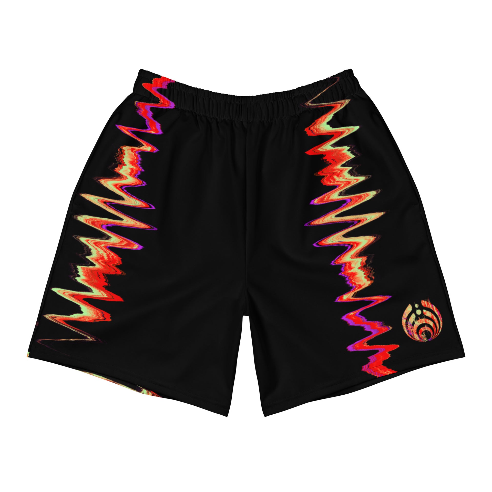 Bassnectar glitch wave Unisex Athletic Long Shorts