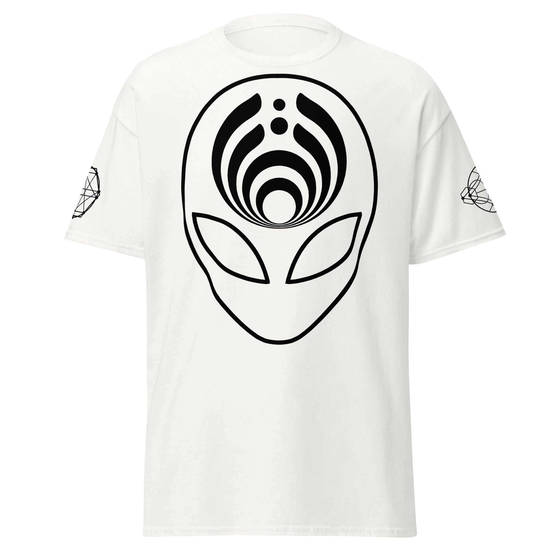 Bass Center X Alien tee in white