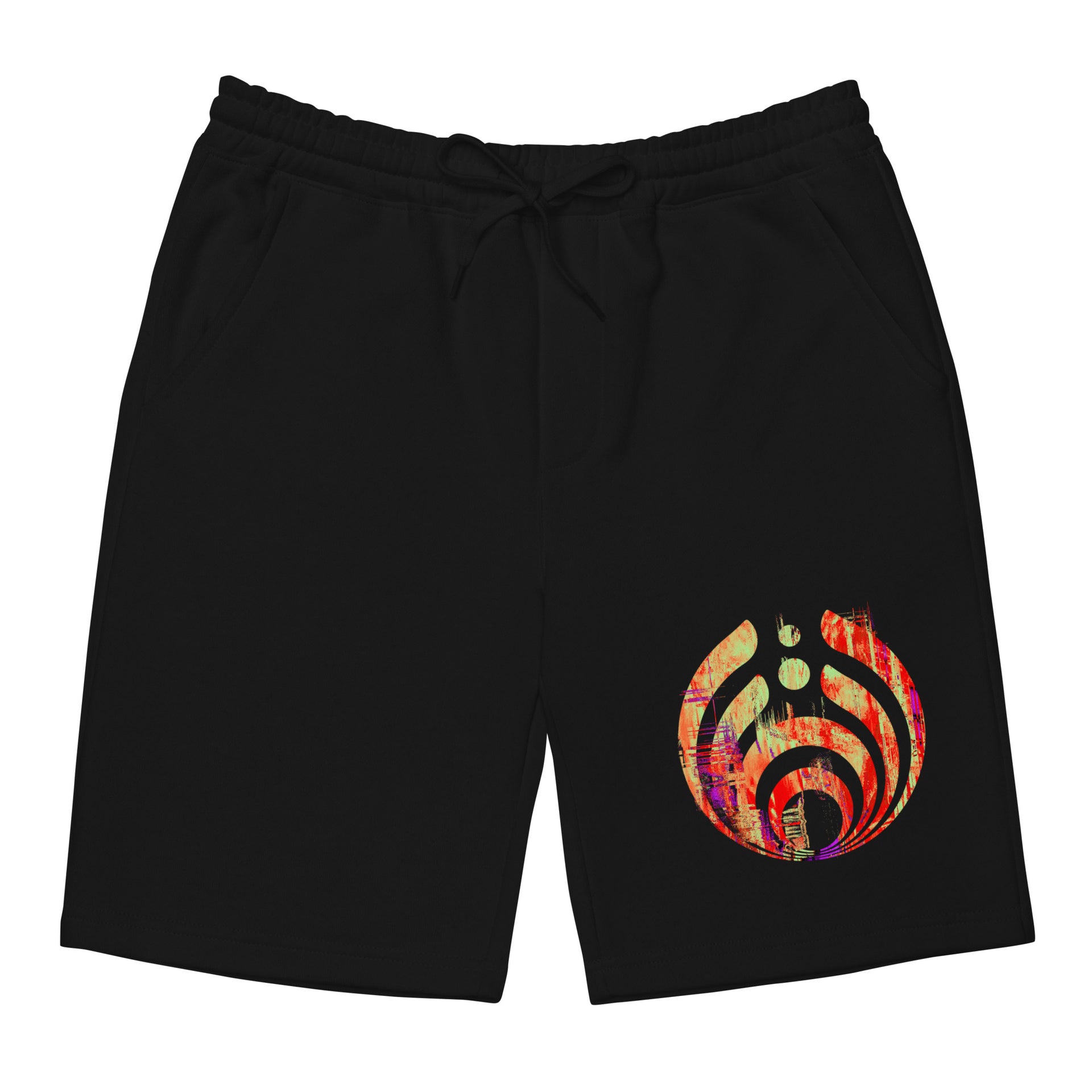 Bassnectar Glitch Wave fleece shorts