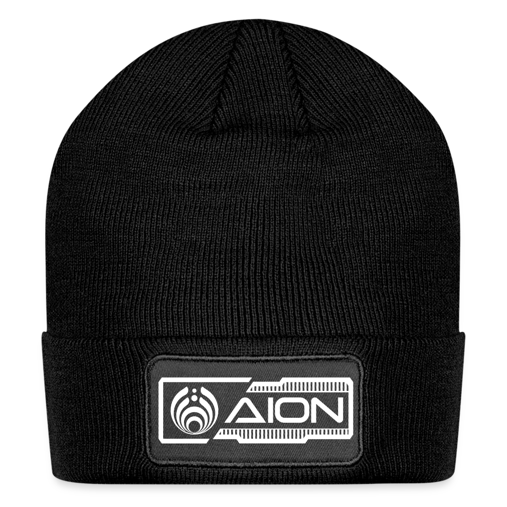 AION - Patch Beanie - black