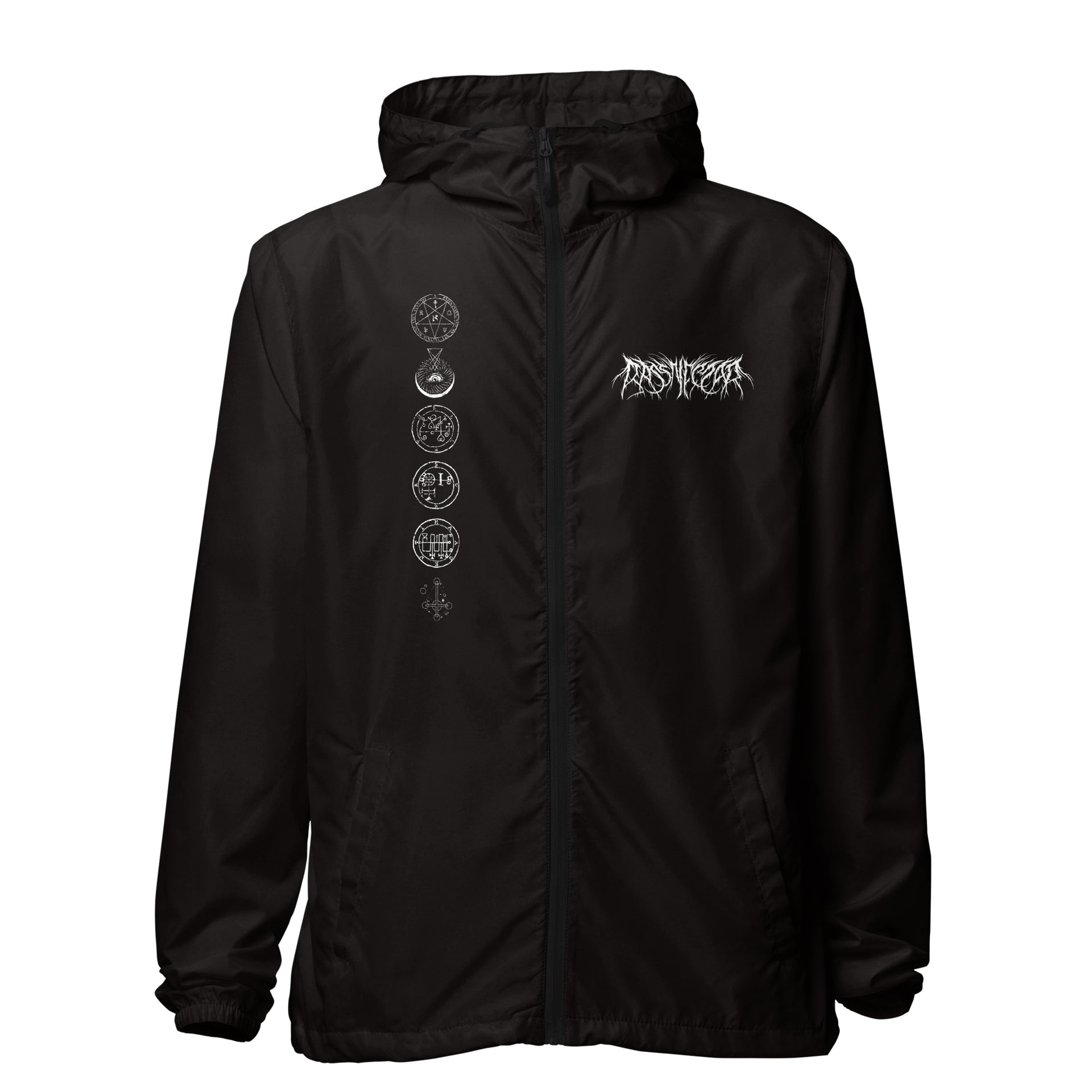 Bassnectar - Dark Party lightweight zip up windbreaker